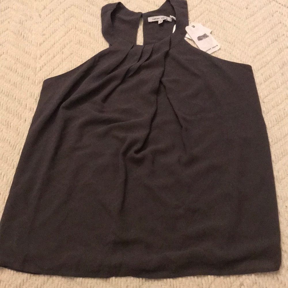 Naked Zebra Sleeveless Blouse
